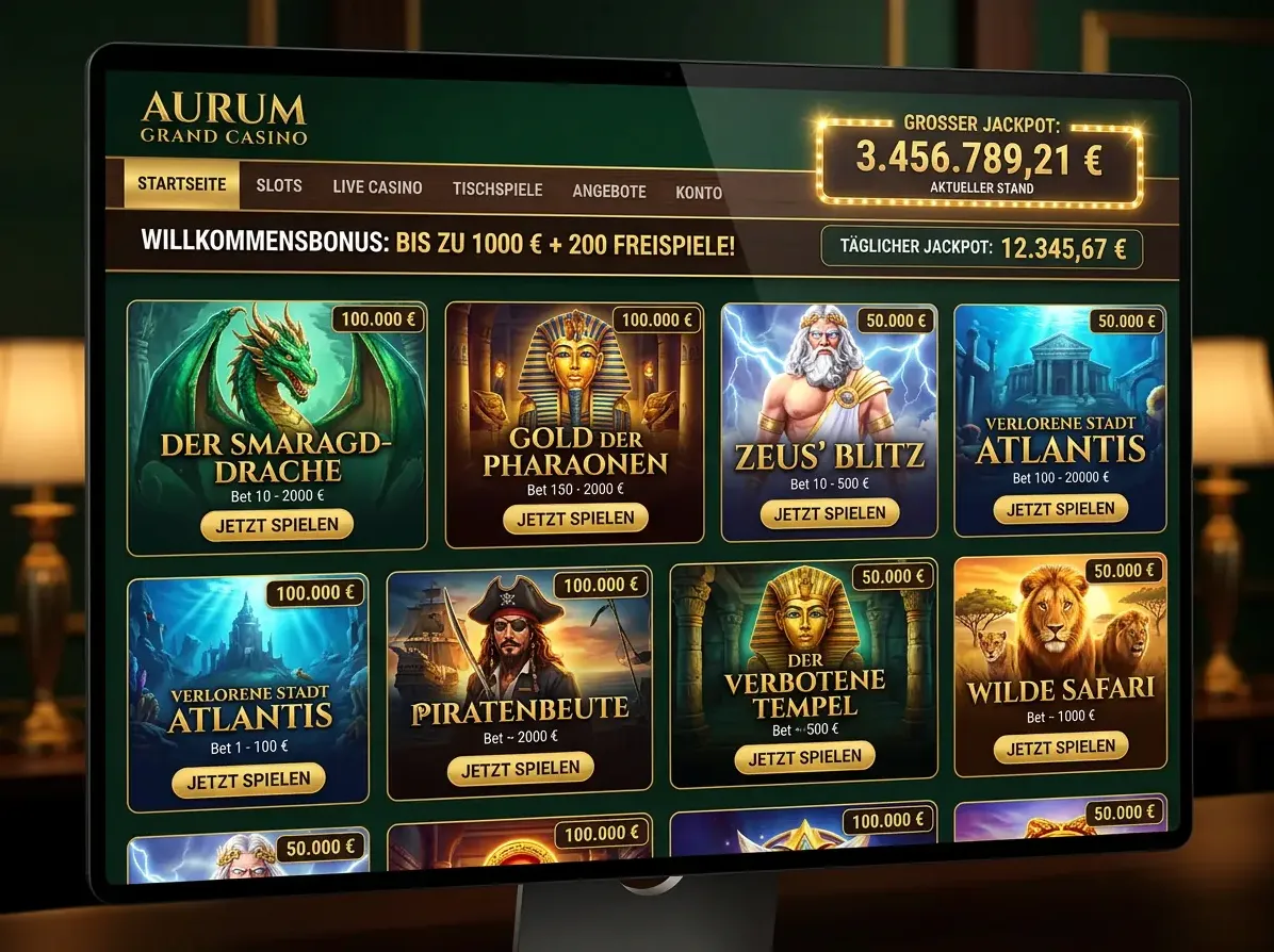Toto — Spielsaal und Angebot